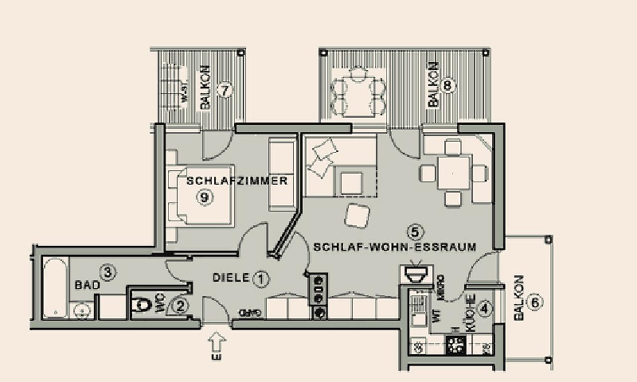 Apartments Kostolnik Эц Экстерьер фото